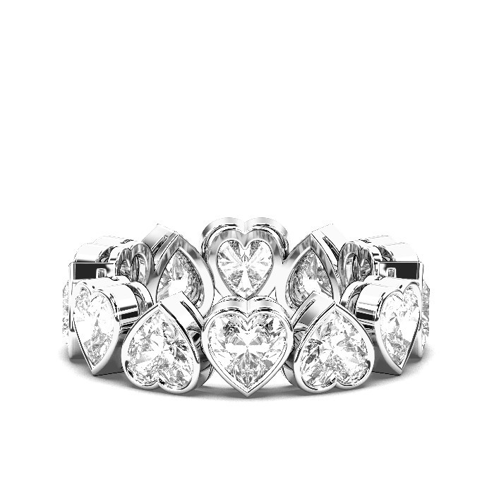 Bezel Set Eternity Band